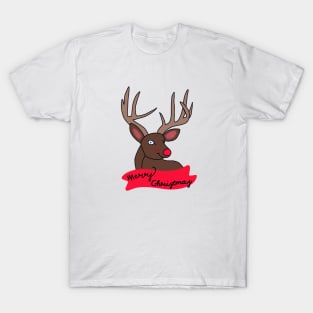 Merry Christmas from Rudolph T-Shirt